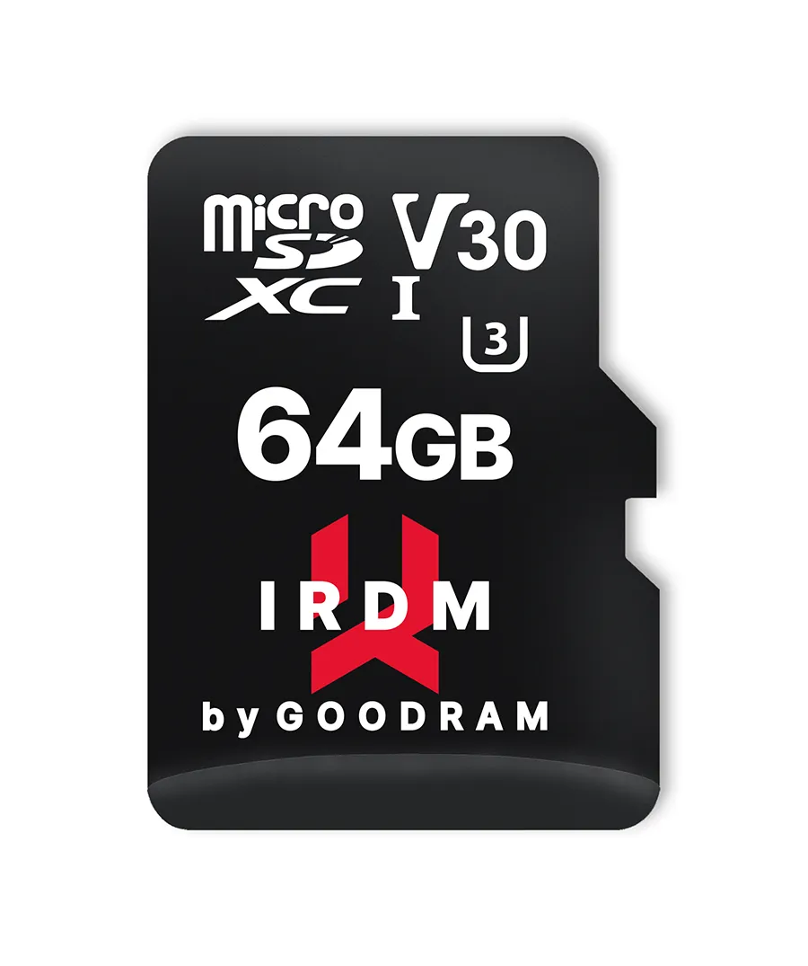 Goodram Irdm Uhs-I U3 Micro Sd 64Gb C/adap
